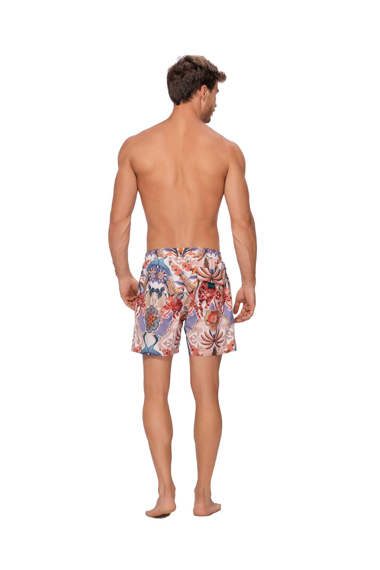 LEO TROPICAL SWIMTRUNKS