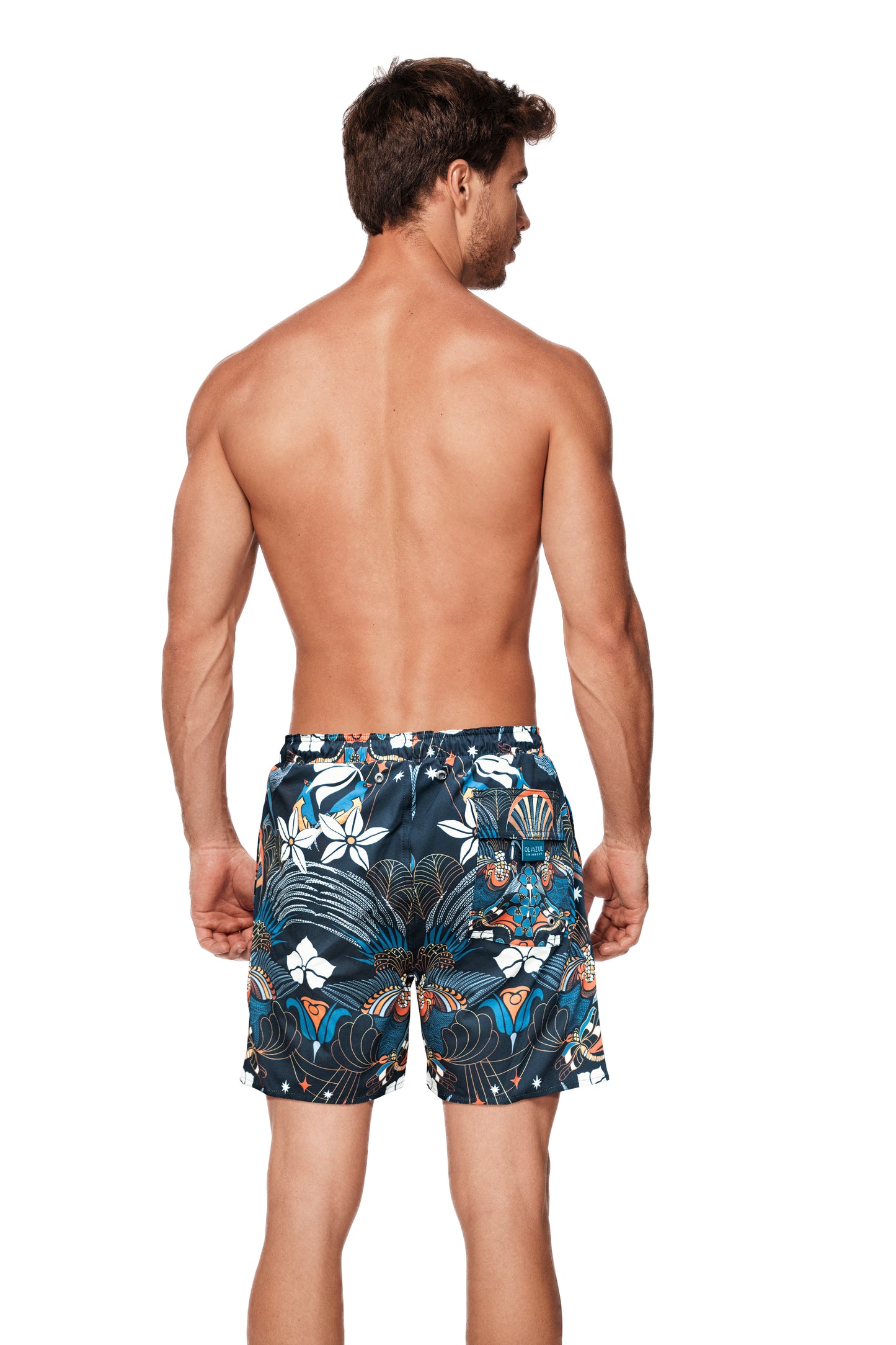 LEO LUXE SWIM TRUNKS