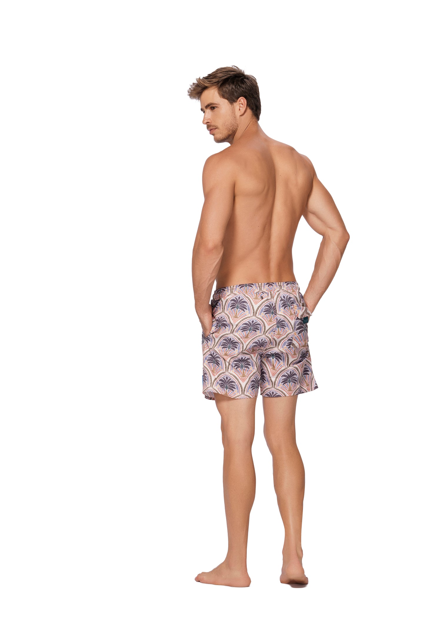 LEO PALM SWIMTRUNKS