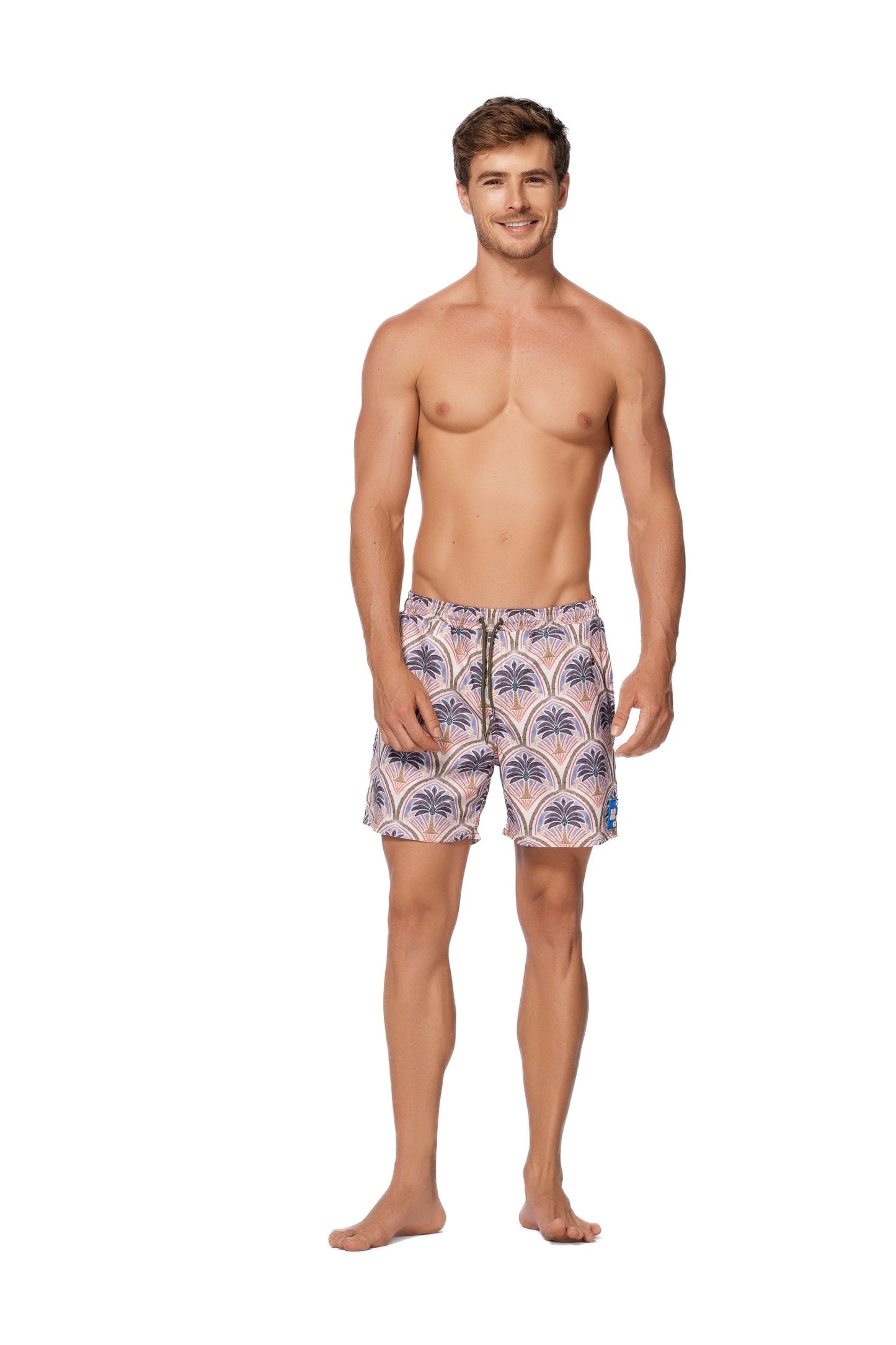 LEO PALM SWIMTRUNKS
