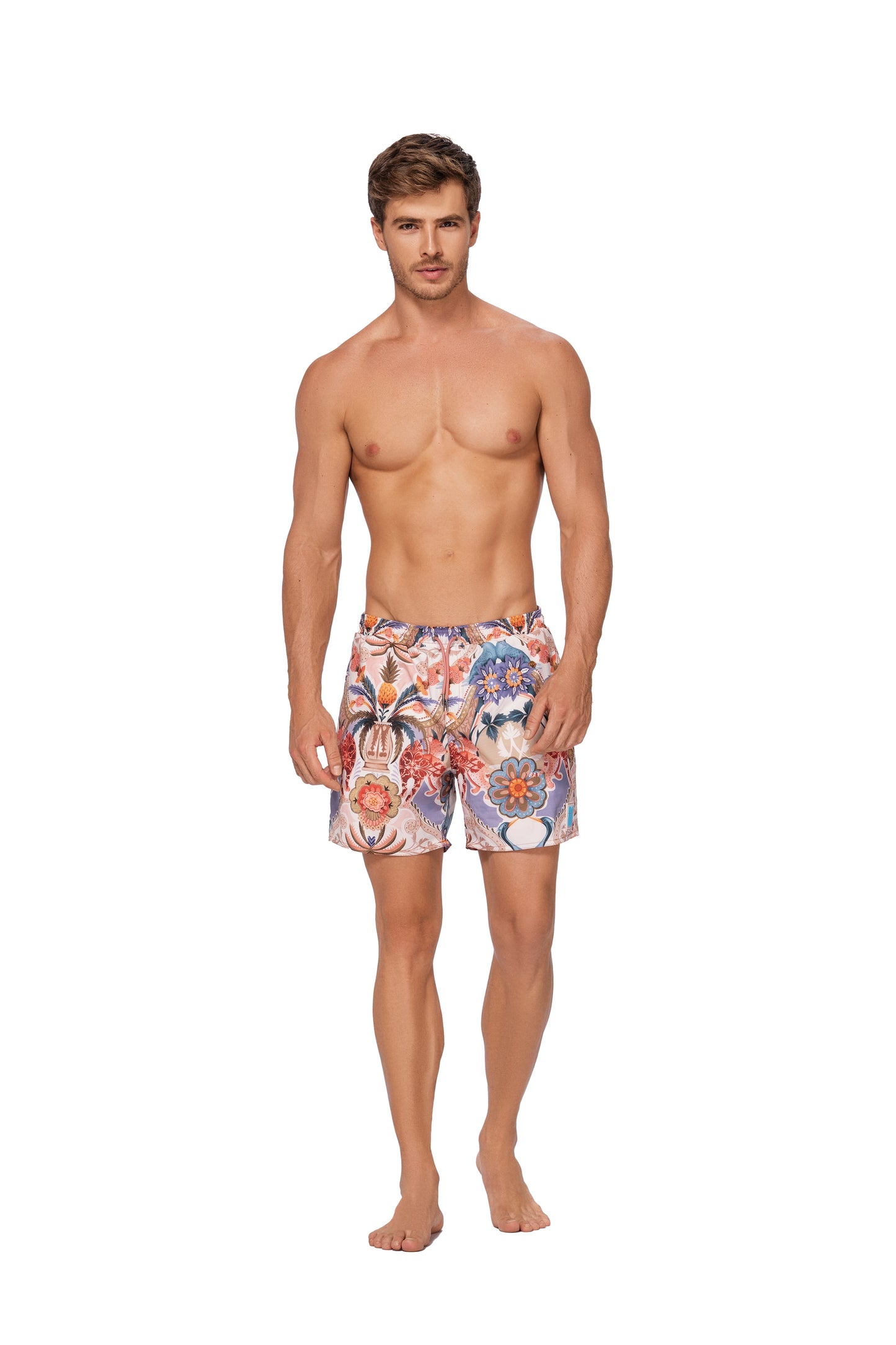 LEO TROPICAL SWIMTRUNKS